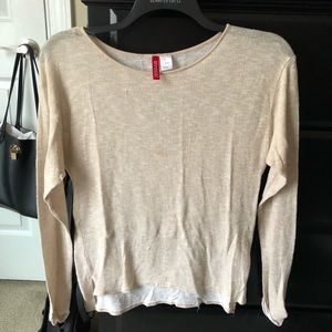 Long Tan T-Shirt! Size Medium!